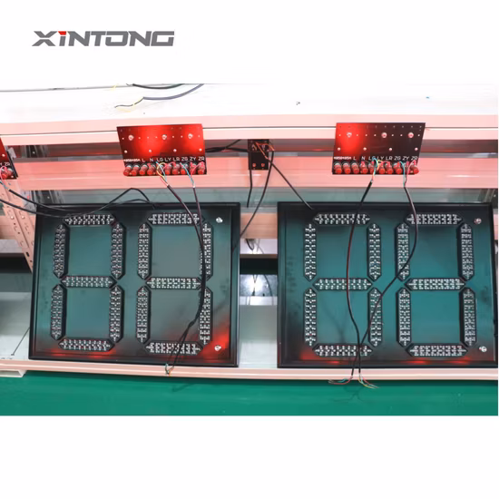 Xintong Solar Wireless Traffic Light Control System